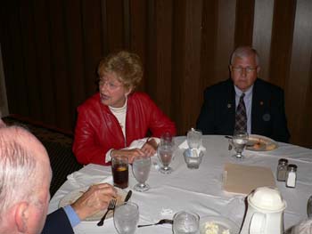 08 Governors Dinner Rosie Hussey und Steve Thorpe